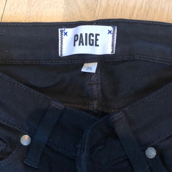 Black PAIGE jeans - Picture 2 of 4